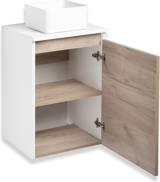 Купить Тумба с умывальником Runo Бари 40 + Duo 38x24 в Солигорске