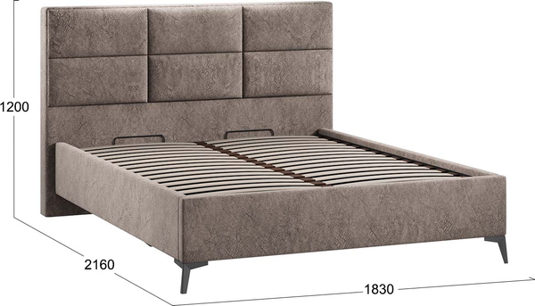 Купить Двуспальная кровать ТриЯ Делана Тип 1 160x200 в Могилеве