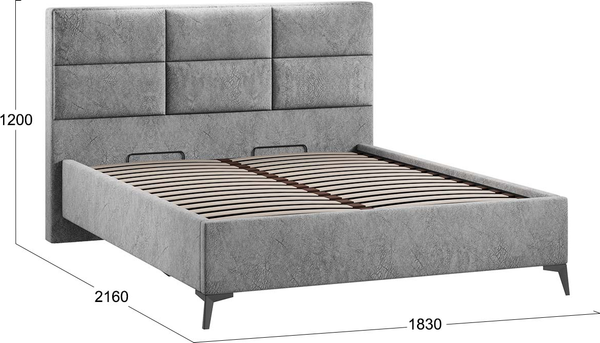 Купить Двуспальная кровать ТриЯ Делана Тип 1 160x200 в Могилеве