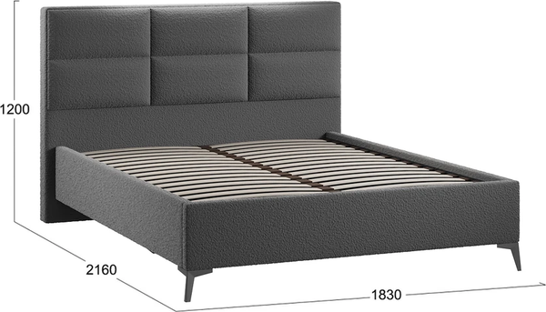 Купить Двуспальная кровать ТриЯ Делана Тип 1 160x200 в Могилеве