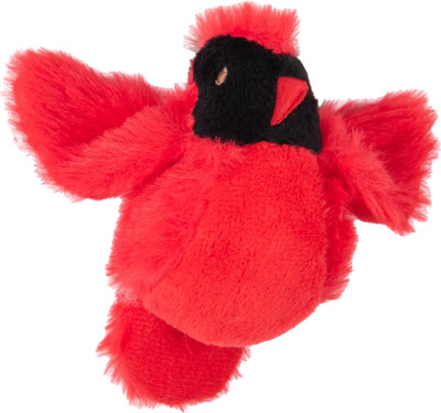 Игрушка для кошек Mr. Kranch Птичка с кошачьей мятой / MKR542267 (красный) - 