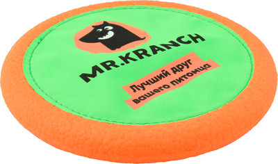 Игрушка для собак Mr. Kranch Тарелка фрисби UFO / MKR541956 (зеленый) -