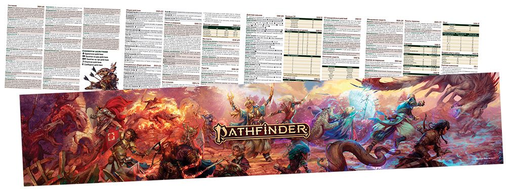Ширма для настольной игры Мир Хобби Pathfinder. Вторая редакция / 952003 — фото 3