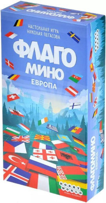 Настольная игра Мир Хобби Флагомино. Европа / 952073 -