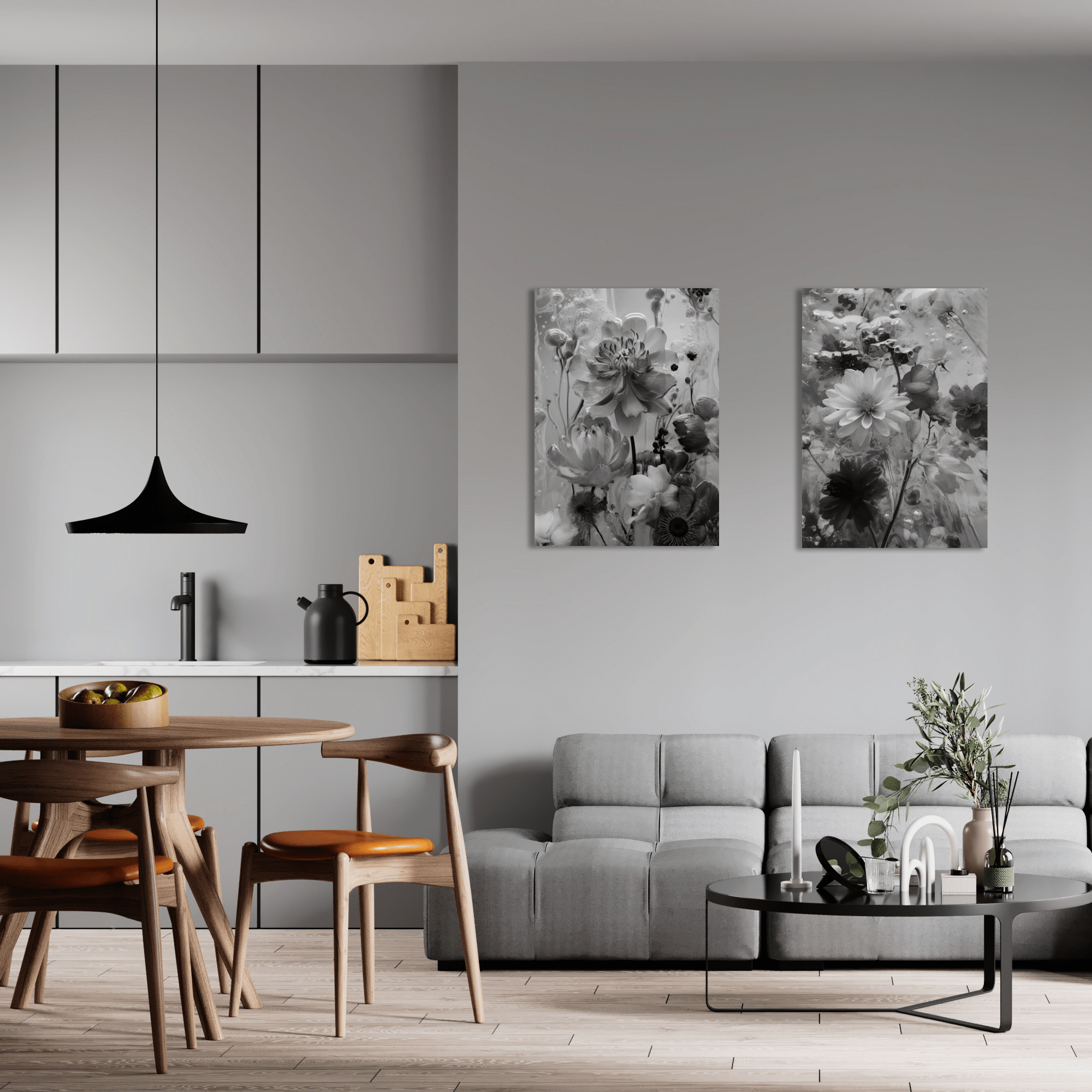 Картина на стекле Stamprint Цветы 1 SP038 (70х50см) — фото 5