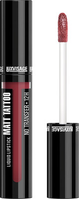 Жидкая помада для губ LUXVISAGE Matt Tattoo No Transfer 12H тон 129 -