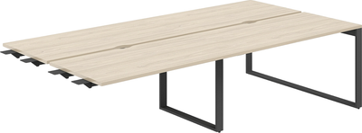 Комплект столов модульных Norden 240х143.8х75 / AG.164.AR.V.72.AN (антрацит/акация равелло) - 