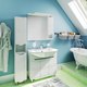 Тумба с умывальником Runo Стиль 75 + Стиль 75 (напольная) - 