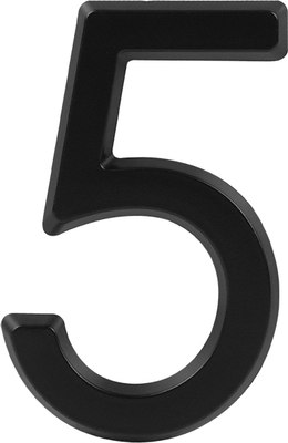 

Цифра дверная, 5 75мм самоклеющаяся / 20123