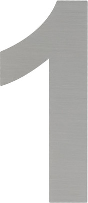 

Цифра дверная, Luxe 1 75мм самоклеющаяся / 20155