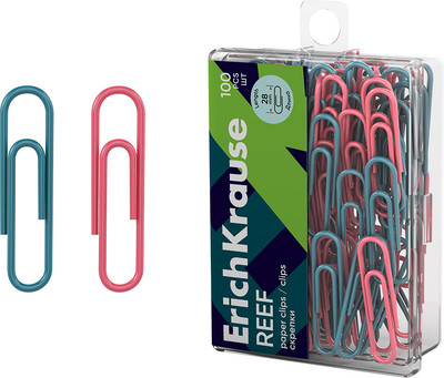 Скрепки Erich Krause Reef / 63205 - 