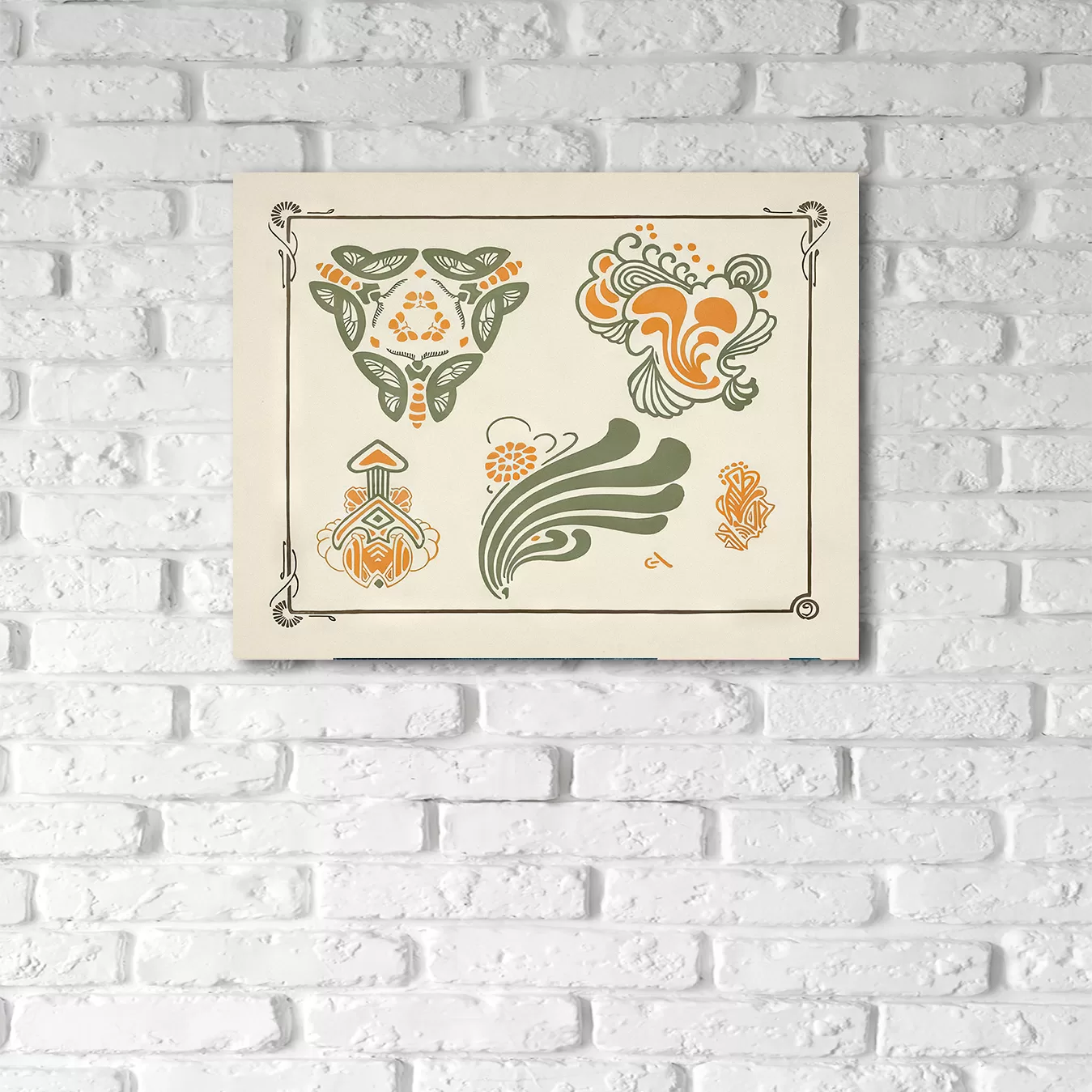 Картина Stamprint Ар-нуво Ориоль / АТ052 (35х45см) — фото 2