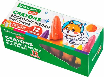 

Восковые мелки, Kids. Ракета. С наклейками / 273082