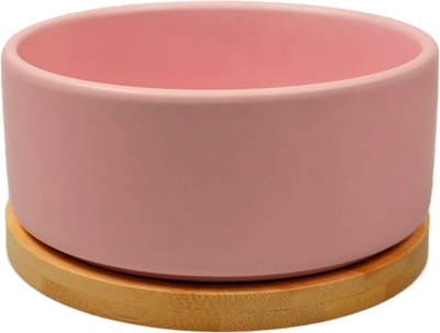 Миска для животных Mr. Kranch Bamboo / MKR542946 (розовый) - 