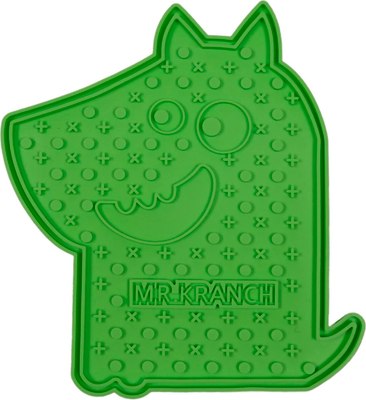 Лизательный коврик для животных Mr. Kranch MKR543943 (зеленый) - 