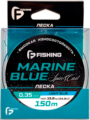 

Леска монофильная, Marine Blue Spin 150м 0.35мм / FMBS15-035