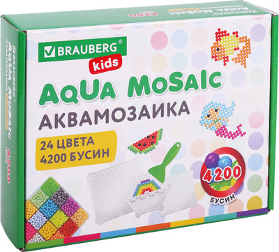 Набор для творчества Brauberg Kids. Аквамозаика / 664916 - 
