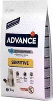 Сухой корм для кошек Advance Sensitive с лососем и рисом (3кг) - 