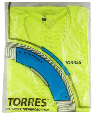 Манишка футбольная Torres TR11044YL (р-р 48-50, желтый)