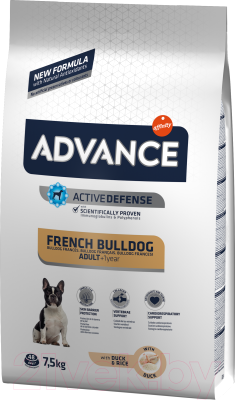 Сухой корм для собак Advance French Bulldog (7.5кг)
