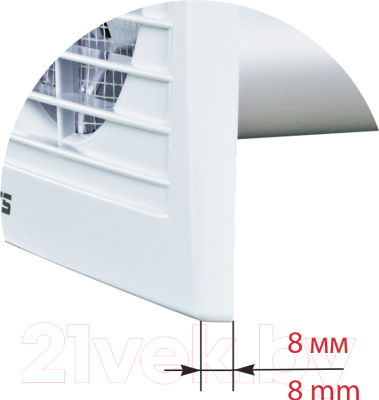 Вентилятор накладной Vents 125 С1