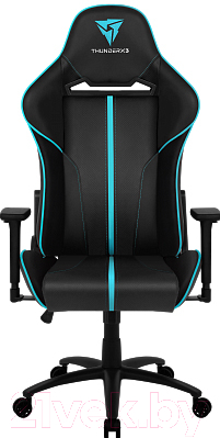 Кресло геймерское ThunderX3 BC5 Air (черный/голубой)
