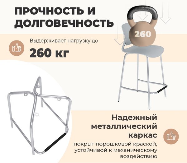 Купить Стул барный Sheffilton SHT-ST59/S196-1 в Минске