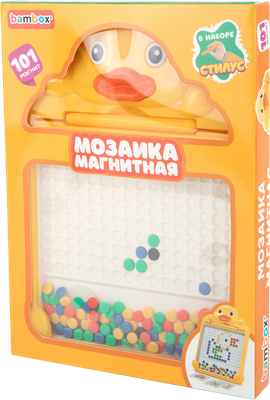 

Развивающая игра, Мозаика магнитная. Утенок / 665888