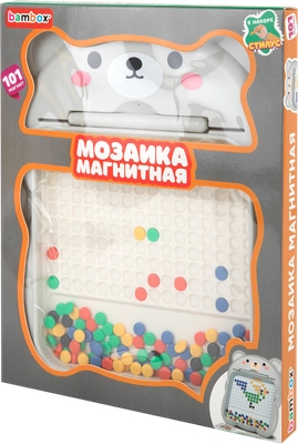 Развивающая игра BamBox Мозаика магнитная. Медвежонок / 665891 - 
