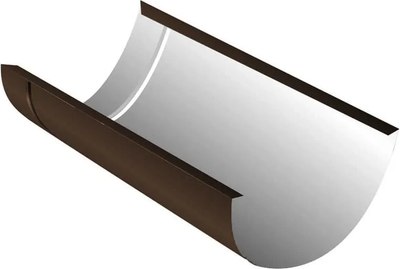 Желоб Скайпрофиль Металлический 120x63х3000 (RAL 8019) - 