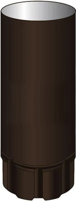 Труба водосточная Скайпрофиль Металлическая 90x3000 (RAL 8019) - 