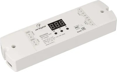

Декодер для светодиодной ленты, SMART-K33-DMX 12-24V / 028406