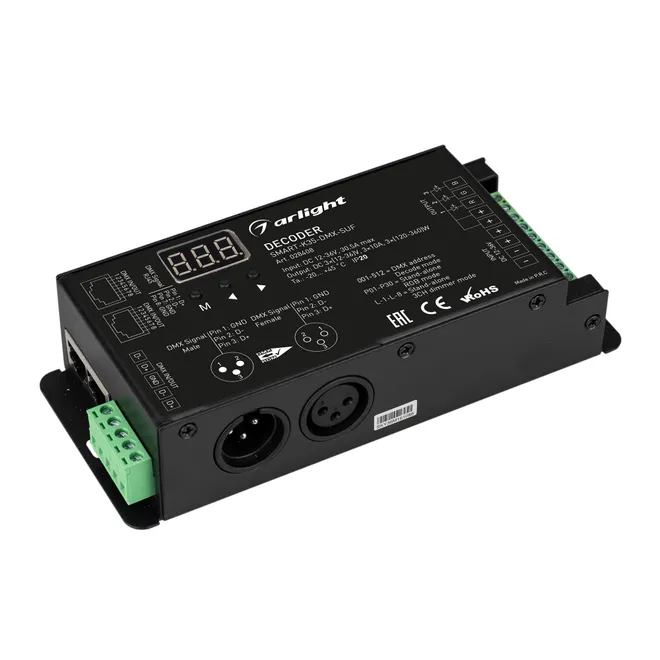 Декодер для светодиодной ленты Arlight SMART-K35-DMX-SUF 12-36V / 028408