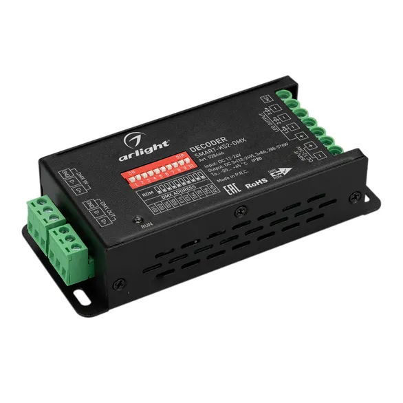 Декодер для светодиодной ленты Arlight SMART-K52-DMX 12-24V / 028446