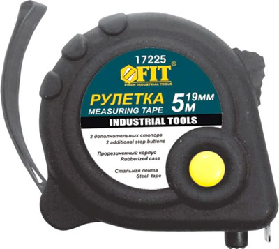 Рулетка FIT Универсал 19мм / 17225 (5м) -
