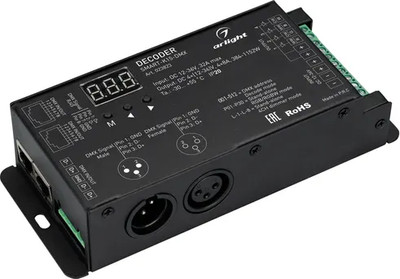 

Декодер для светодиодной ленты, SMART-K15-DMX Arlight 12-36V / 023823