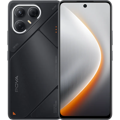 Смартфон Tecno Pova 7 5G 8GB/256GB (черный) - 