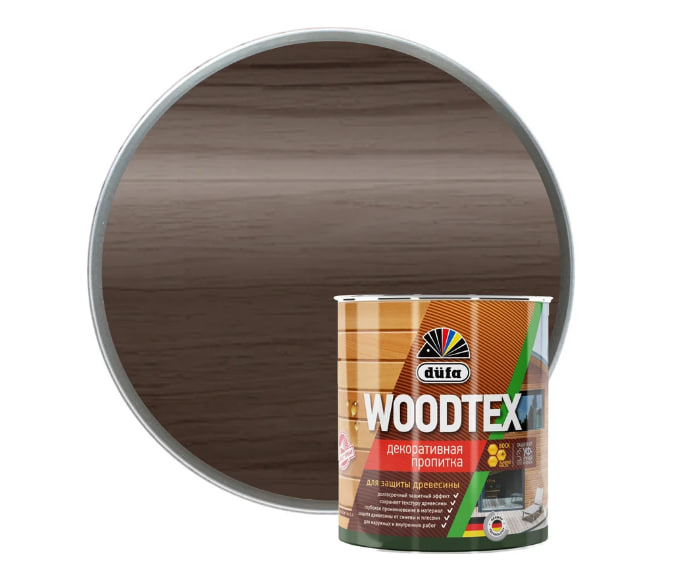Пропитка для дерева Dufa Wood Tex (900мл, палисандр)