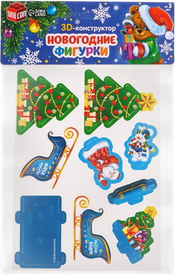 

Конструктор, Сани Деда Мороза / 3564572