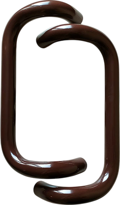 Ручка дверная ЛДМ-Сталь Fural 350мм 01.350.30 RAL 8024 (коричневый) - 