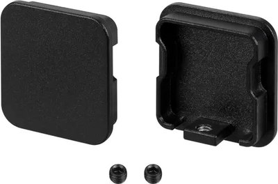 

Заглушка для профиля, LINE-D-3030 SQUARE BLACK / 053515