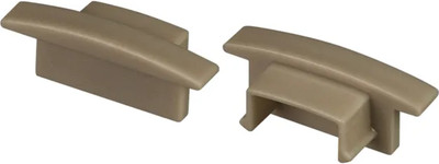 Заглушка для профиля Arlight LINE-2308-F OLIVE GREY глухая / 038636 - 