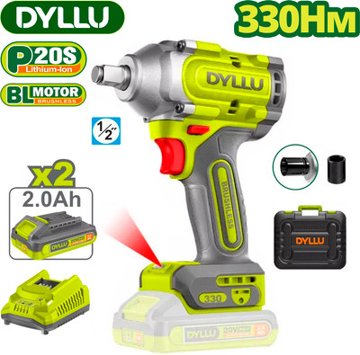 

Аккумуляторный гайковерт, DTCD1B33