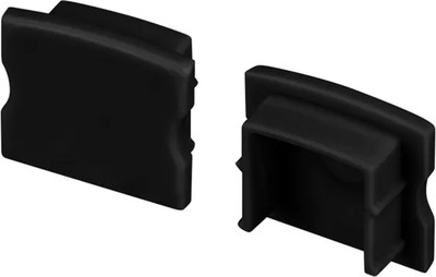 Заглушка для профиля Arlight LINE-1715 глухая BLACK / 044276 - 