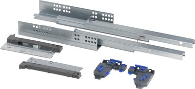 

Комплект направляющих мебельных, L-400 Push to Open / 113 661