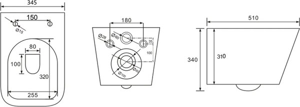 Купить Унитаз подвесной AV Engineering Alca X Plus / AVWHR205X в Молодечно