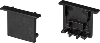 

Заглушка для профиля, SL-COMFORT-1716-F BLACK глухая / 031774