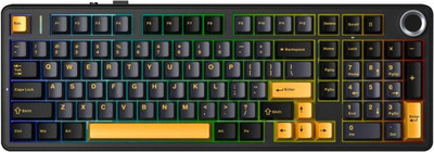 Клавиатура Aula F99Pro (черный/темно-синий/оранжевый) - 