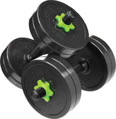 Набор гантелей Absolute Champion АЧ 12398 (салатовый, 40кг) -