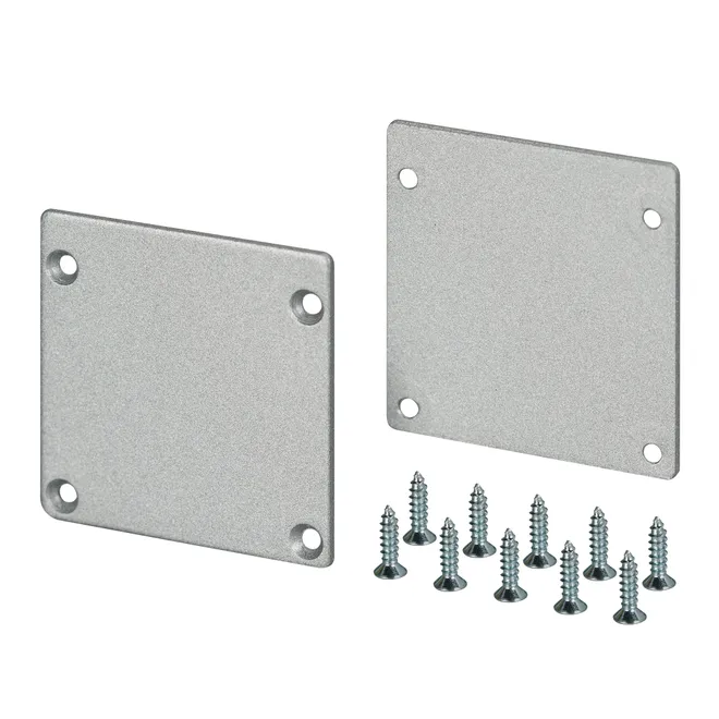 Заглушка для профиля Arlight SL-ARC-3535 Silver / 026589